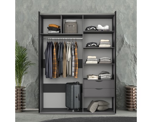 Шафа-купе SKS 1800*600*2400 ДСП/ДЗ-00-00025670