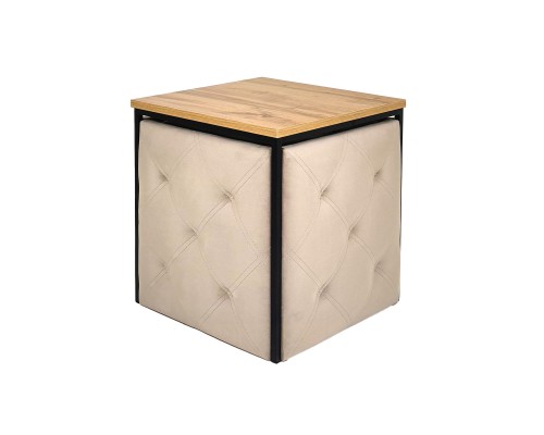 Пуф-трансформер 6в1 з столиком