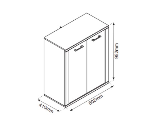 Комод 2D "СORDAN"-00-00020657