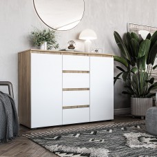 ДУБ КРАФТ ЗОЛОТИЙ/БІЛИЙ