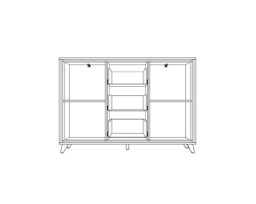 "Тіна" Комод 2Д3Ш-00-00024665