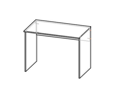 Стіл "T01 UNO"-00-00017309