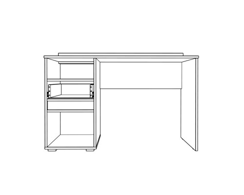 м/с Лео Стіл письмовий-00-00027786