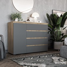 ДУБ КРАФТ ЗОЛОТИЙ/ГРАФІТ