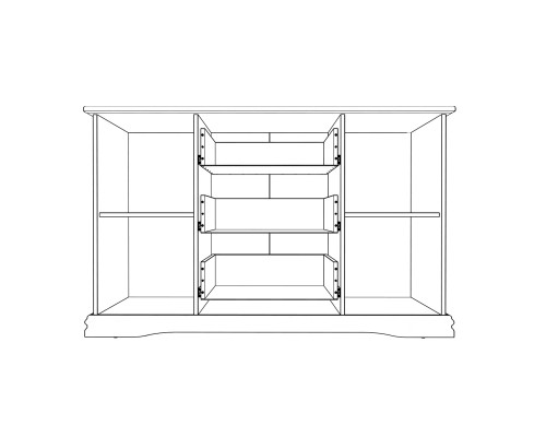 м/с Сардінія Комод 2д3ш NEW-00-00027941