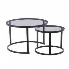 Столик кавовий Орео 2 шт (A506) 500*500+350*350